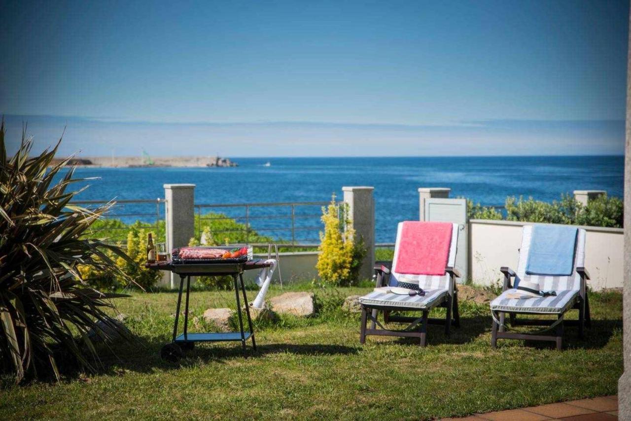 Chalet Pareado Con Jardin En 1ª Linea De Mar Villa Burela Luaran gambar